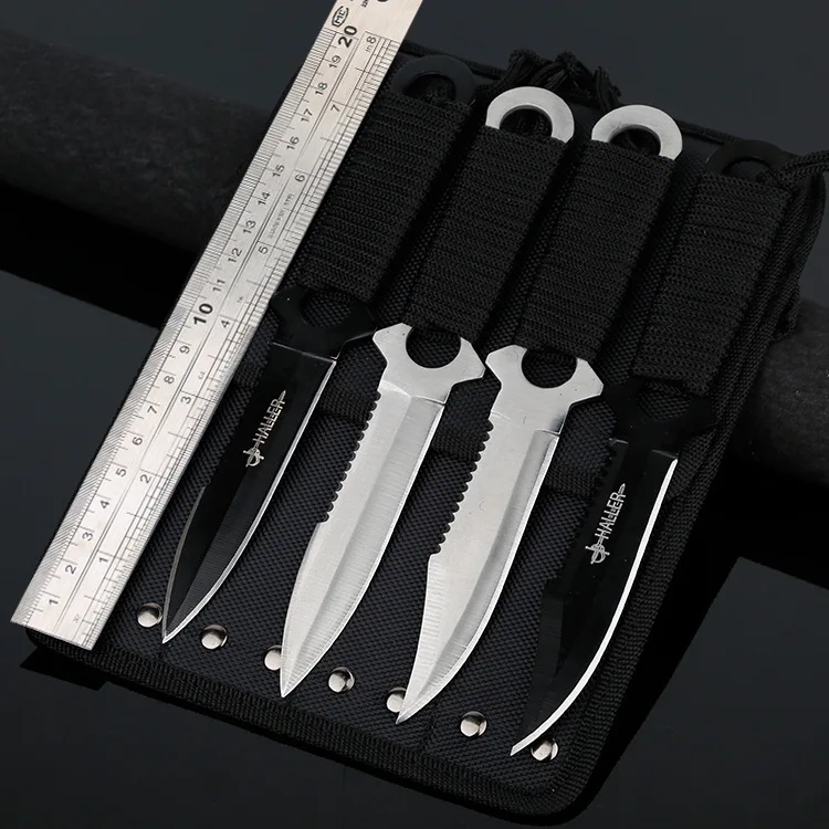 ToughKeng оптовая продажа 4 шт./лот из нержавеющей стали 440C Набор ножей для подводного
