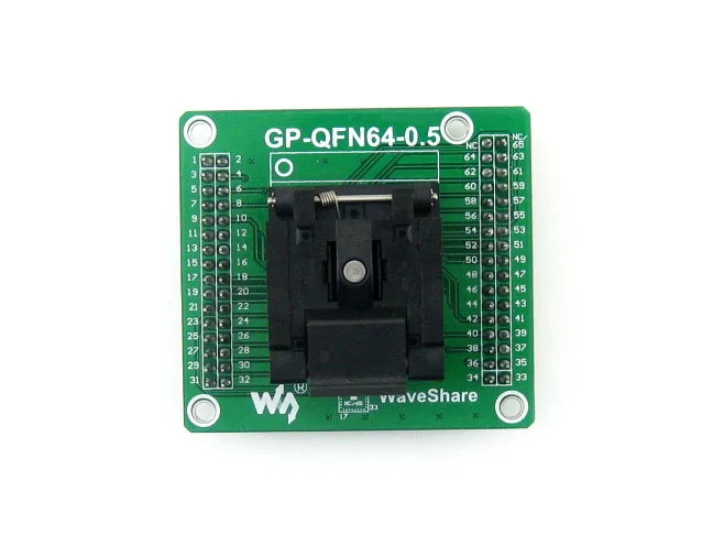 Φ с печатной платой QFN64 MLF64 MLP64 Enplas IC адаптер для программирования тестовых