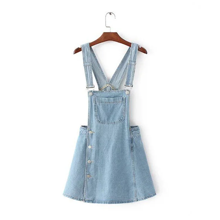 2018 летнее женское Синее джинсовое платье джемпер с карманами на пуговицах и