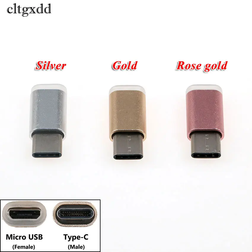 Цветной USB разъем cltgxdd Type C папа в Micro мама конвертер адаптер для Samsung Galaxy Note 8 9 S8