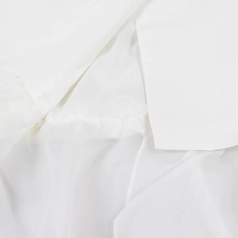 Платье TWOTWINSTYLE летнее Сетчатое без рукавов с отворотом плеча Бандажное до колена