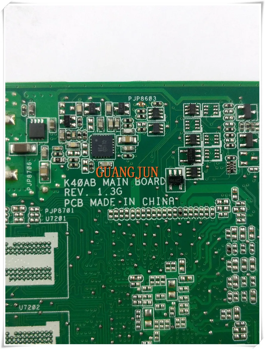Материнская плата KEFU для ноутбука Asus K40AE K40AB REV.1.3G тестирование быстрая доставка |