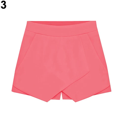Женские летние сексуальные повседневные ассиметричные короткие шорты в виде