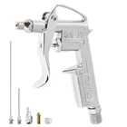 5 шт.компл. TL-DG-10-02 Мини Пневматический пылевой пистолет инструмент с 7,5 мм воздухозаборником и 3 шт сопла для кожаной смазки