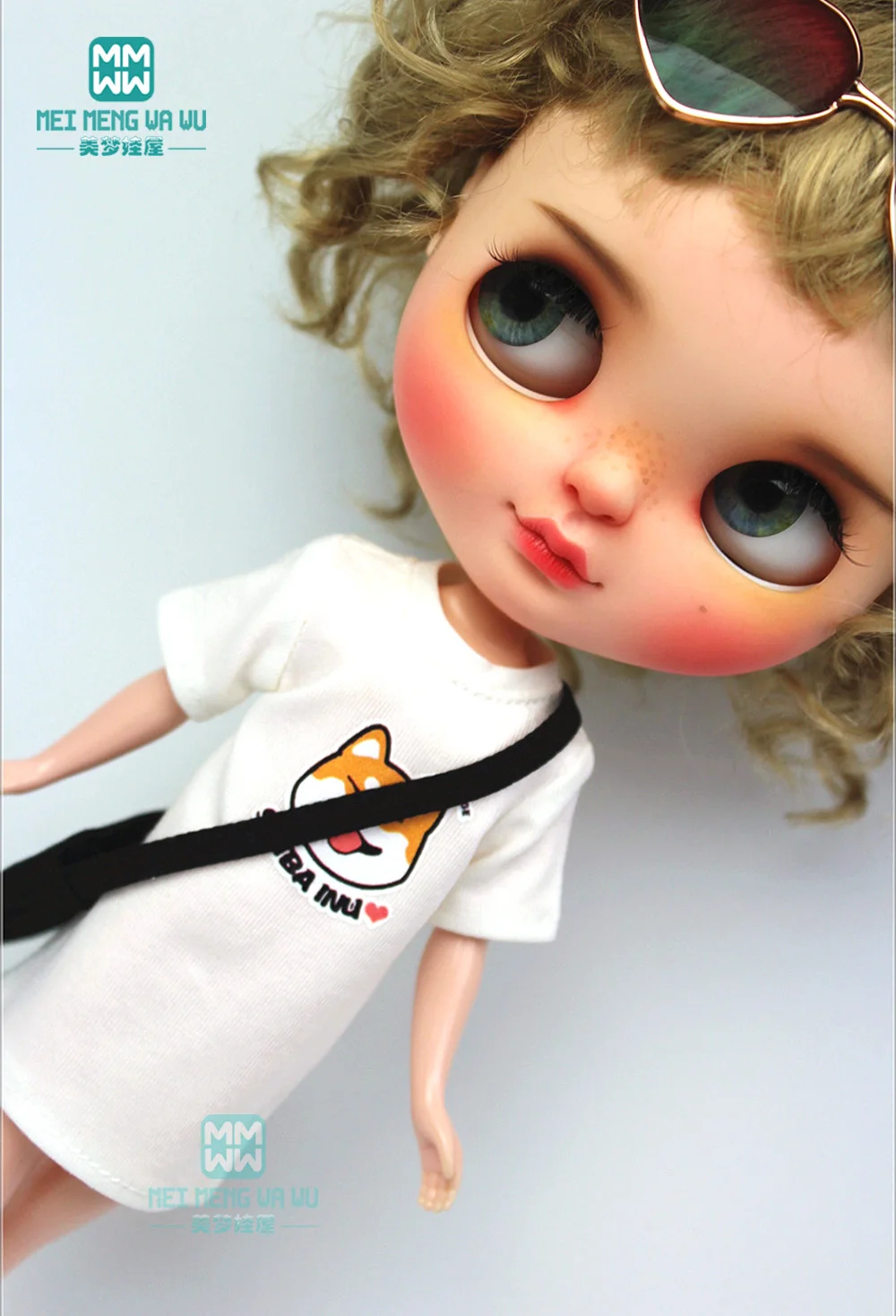 Кукла blyth Azone 28 30 см аксессуары для одежды модная длинная футболка собак носки