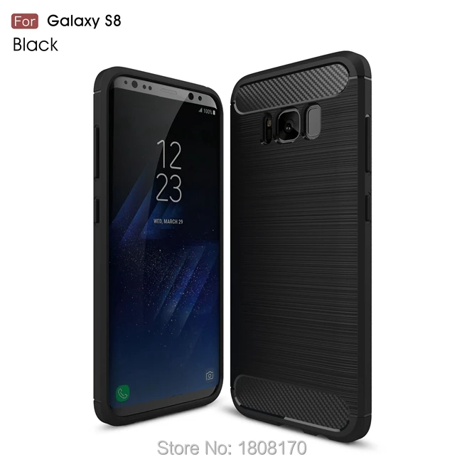 Защитный чехол из углеродного волокна для Samsung Galaxy J7 MAX S8 Plus 2017 J5 LG G6 OPPO A59 Huawei P10 MOTO G5