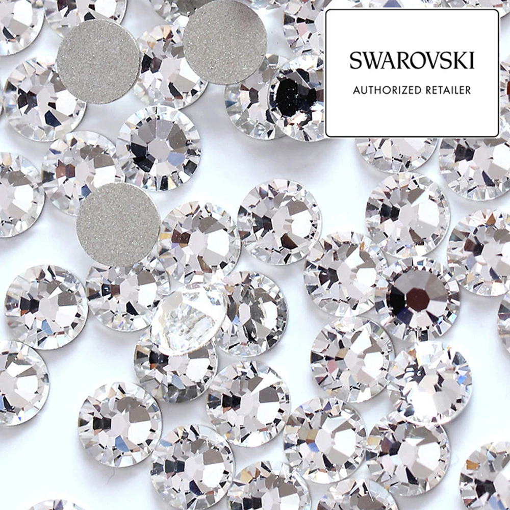 Прозрачные (001) кристаллы Swarovski Elements No Hotfix (ss5 ss48) (2 мм 11 мм) Flatback (144 / 12) Стразы|crystal