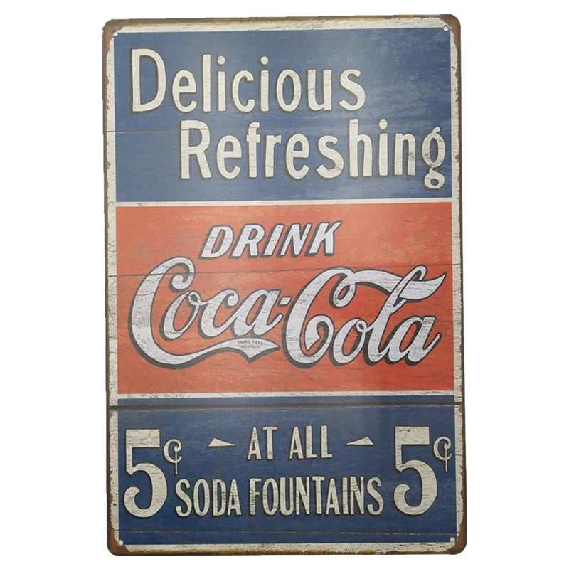 Ретро ледяное холодное вино пивная доска виски металлические жестяные вывески