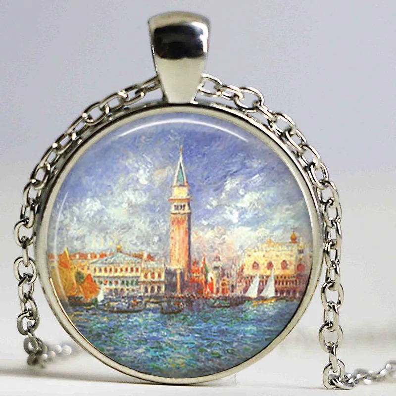 Венеция дворец ожерелье ренавуар стекло известная живопись искусство подарок