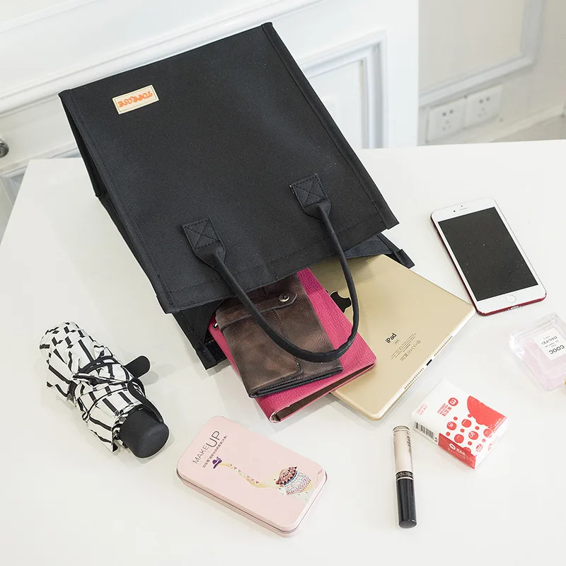 Переносная сумка для ланча в сине-белую полоску женщин детей путешествий мужчин