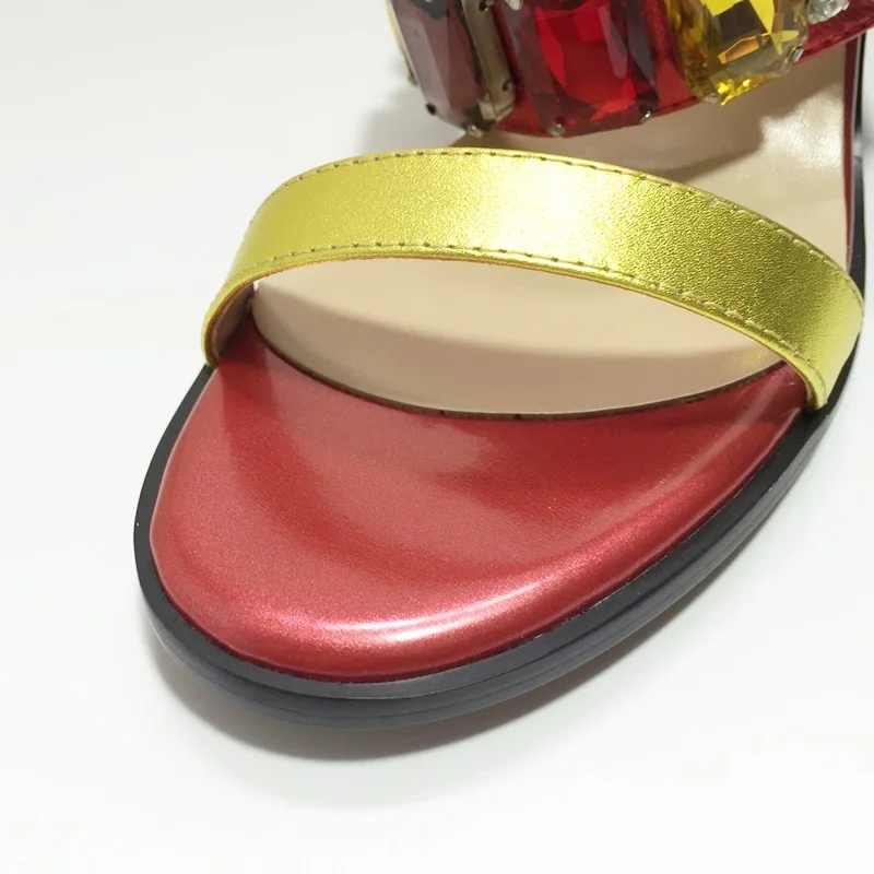 FACNDINLL/женские босоножки Новинка 2017 года модные летние сандалии-гладиаторы из