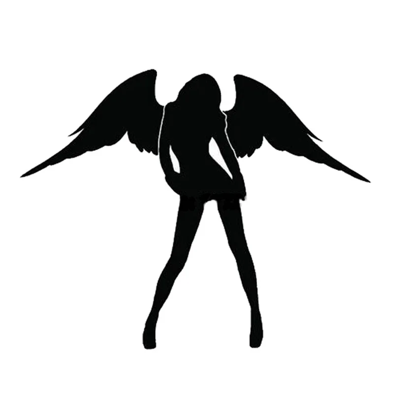 

Sexy ANGEL Car Sticker Decals Lovely Angel Wings Motorcycle Styling Car Stickers