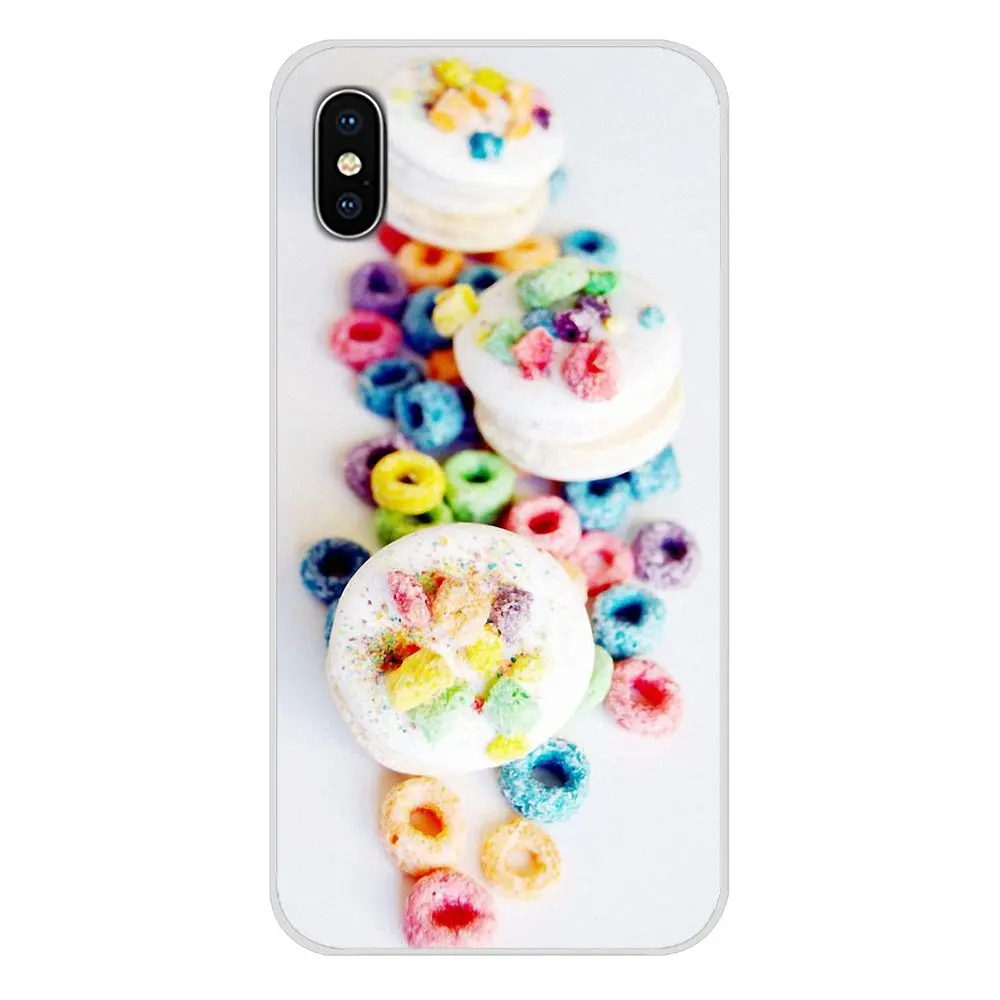 Торт Макарон Для Huawei P8 9 Lite Nova 2i 3i GR3 Y6 Pro Y7 Y8 Y9 Prime 2017 2018 2019 аксессуары чехлы для