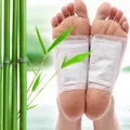 80 шт/40 пар &quotKinoki&quot для выведения токсинов пластыри на стопы бамбуковые с
