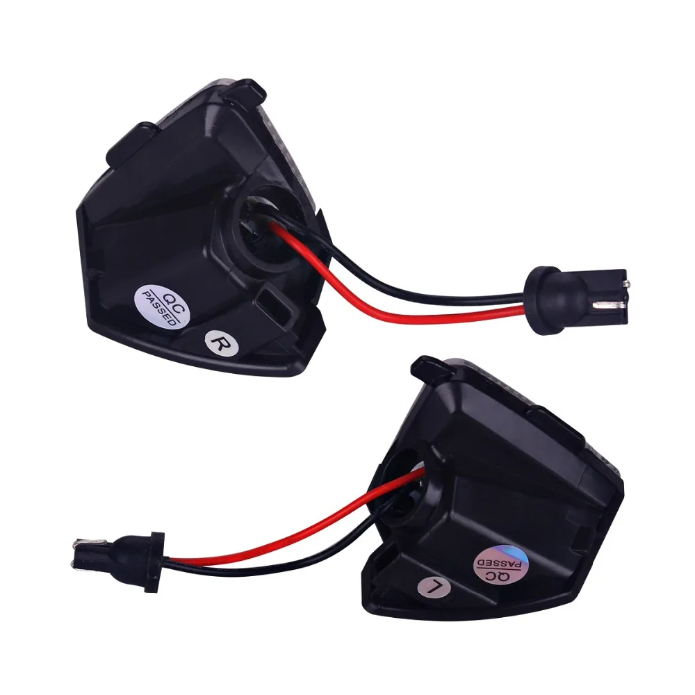 2 шт. светодиодный под боковое зеркало Puddle лампы сигнала поворота без ошибок