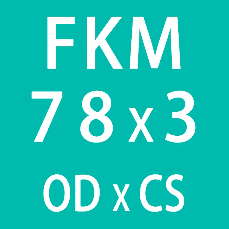 Фторкаучуковое кольцо зеленое FKM уплотнительное кольцо уплотнение OD66/68/70/71/72/73/75/76/78/80*3 мм Толщина резиновое уплотнение масляного кольца прокладки, шайбы - Цвет: OD78mm