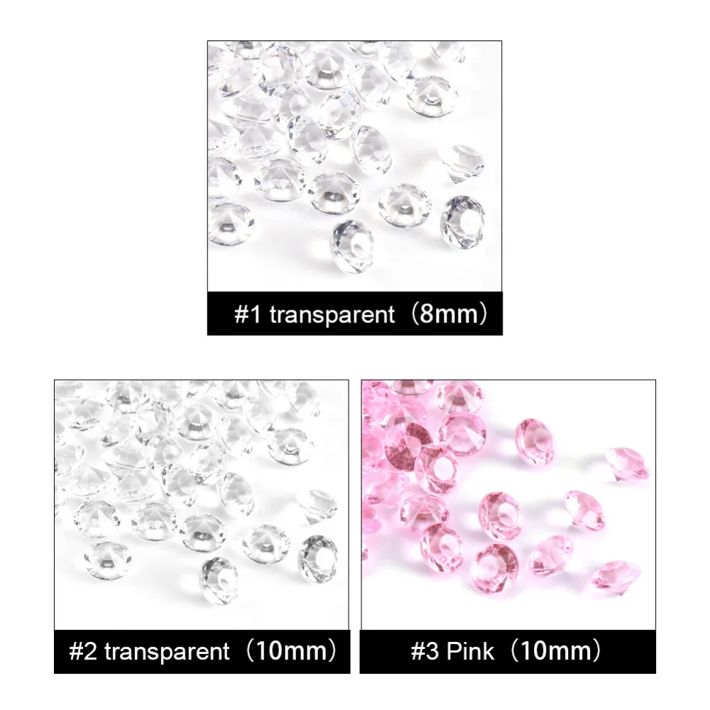 Прозрачный акриловый бисер вазы наполнитель для свадебной вечеринки украшения