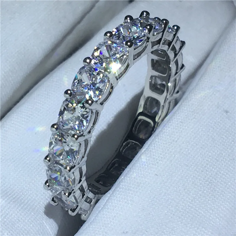 Женское Обручальное Кольцо вечное обещание обручальное кольцо из стерлингового