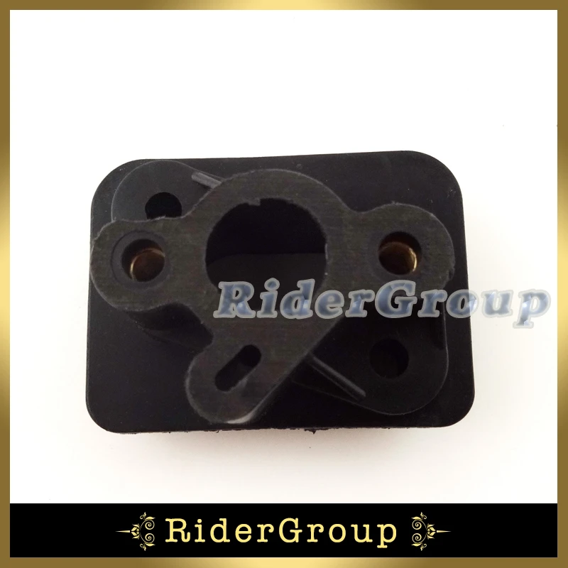 Впускная труба двигателя впускной коллектор для 2 тактного карбюратора 43cc 49cc Carb