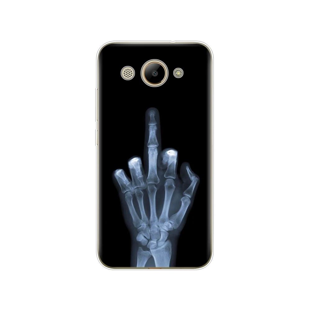 61856 Для huawei Y3 чехол мягкий силиконовый для huawei Y3 прозрачная задняя крышка 5,0 ''TPU Y 3 чехол для телефона s coque бампер милый - Цвет: 61856