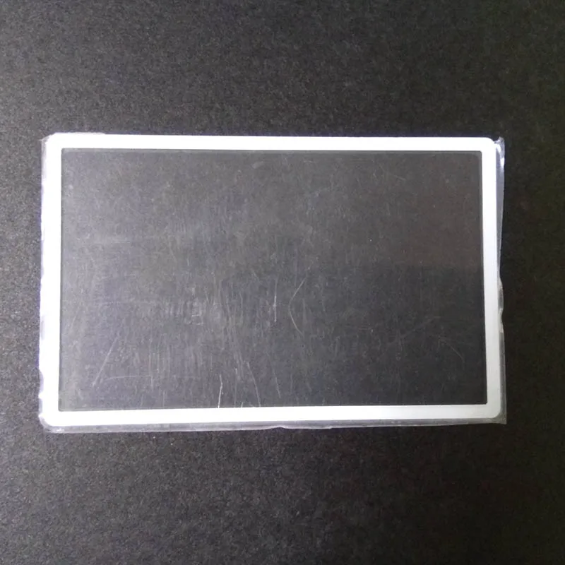 2DS Верхняя поверхность стеклянного зеркального экрана внешняя крышка объектива верхняя часть ЖК-экрана передняя пластиковая стеклянная крышка - Цвет: White Frame