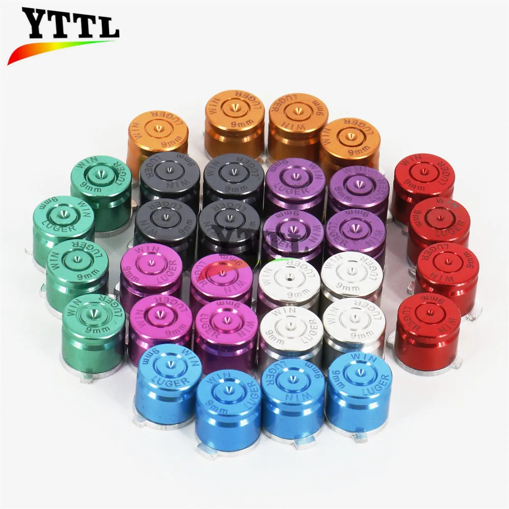 Новые 4 шт. \ Комплект Алюминий металлических пулеобразных аналоговые стики