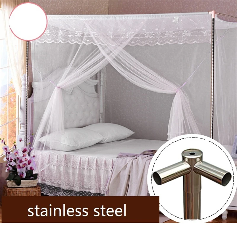 Bebek Mosquitera Cama кровать палатка девушка комната Декор Pour двойной ребенок сладкий Клык Cibinlik Ciel De освещенный навес Moustiquaire москитная сетка - Цвет: MODEL M