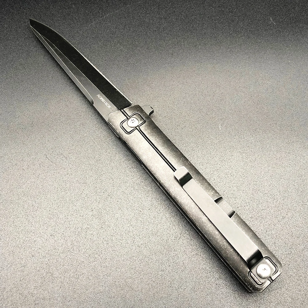 Складной нож ZZSQ Qwaiken QSE 13lt клинок из стали 9Cr18Mov уличный карманный тактический