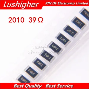 100 шт. 2010 SMD резистор 34W 1% 39R 39 Ом 39ohm 39R0 390