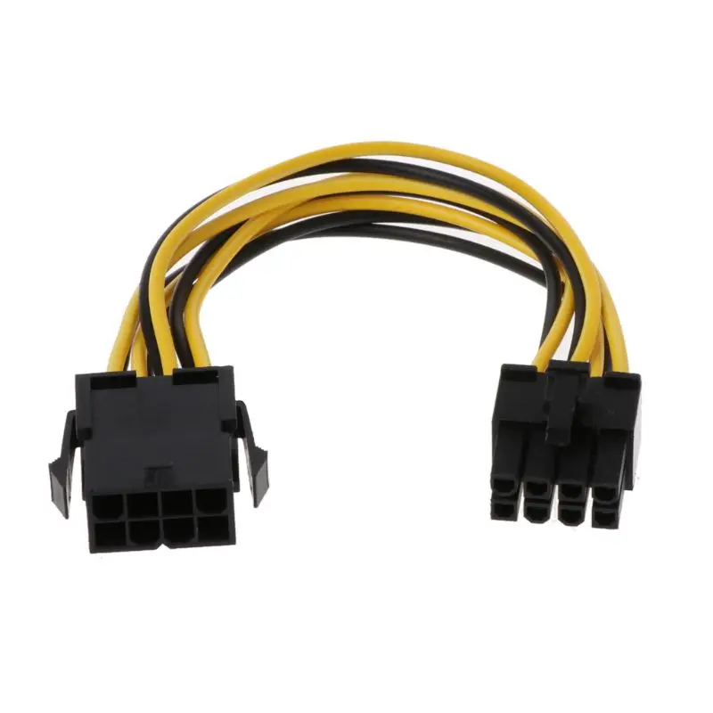 8 Pin до ATX EPS штекер гнездо удлинитель питания PSU материнская плата кабеля