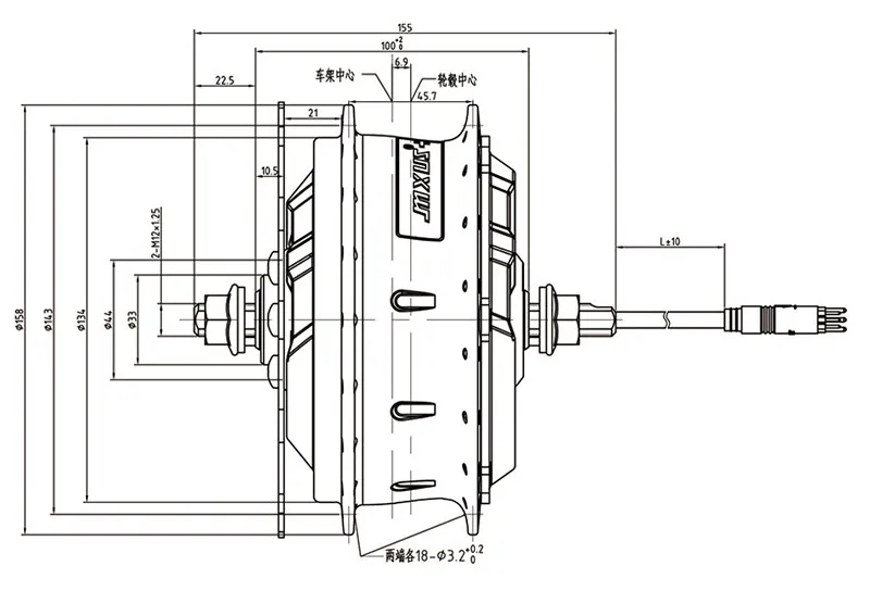 36V 350W 48V 500W XF15F XF15R высокое Скорость бесщеточный Шестерни мотор для центрального движения для электровелосипедов передние и задние колеса MXUS бренд