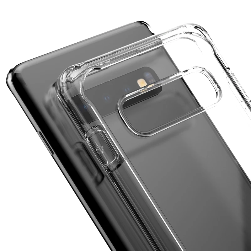 Luxury Case For Samsung Galaxy S10 Plus ADKO Nature Soft TPU Silicone Clear Transparent Phone Cover S10e |