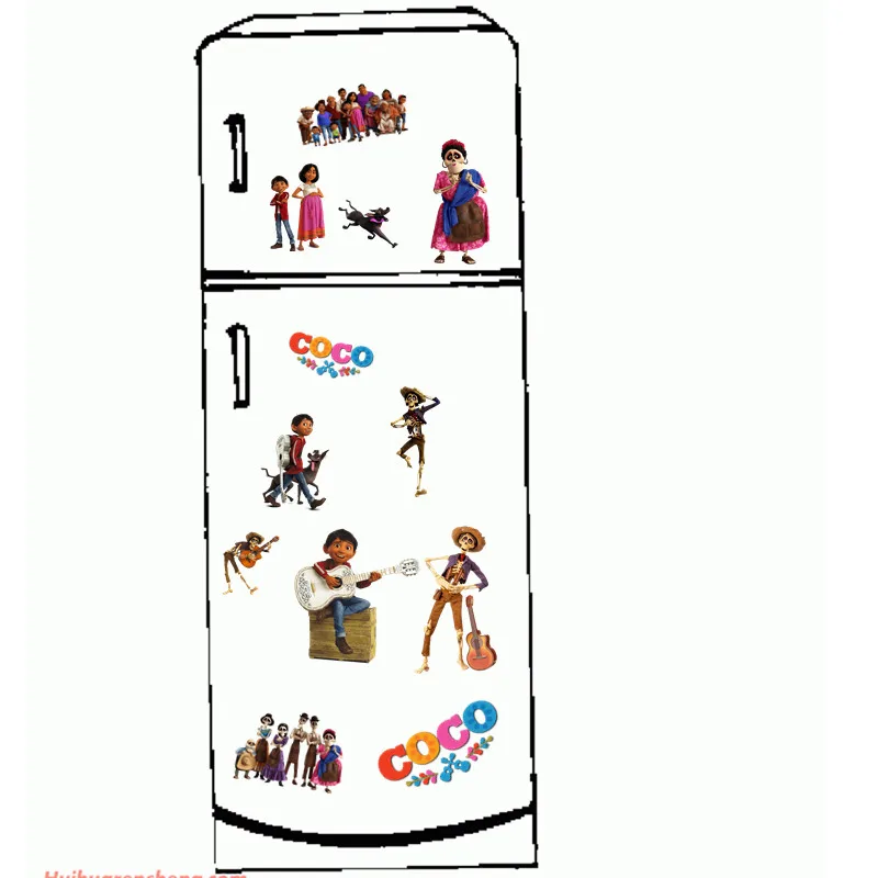 20 шт./лот Коко мультфильм аниме фильм Мигель Hector Ernesto Имельда Alebrije Данте собака