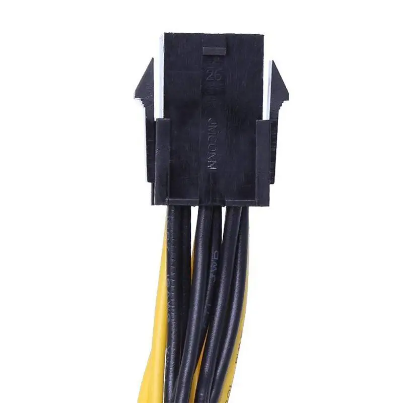 6 Pin to Dual PCIe 8 (6 + 2) изображения карты PCI Express адаптер Питания GPU VGA y-разветвитель