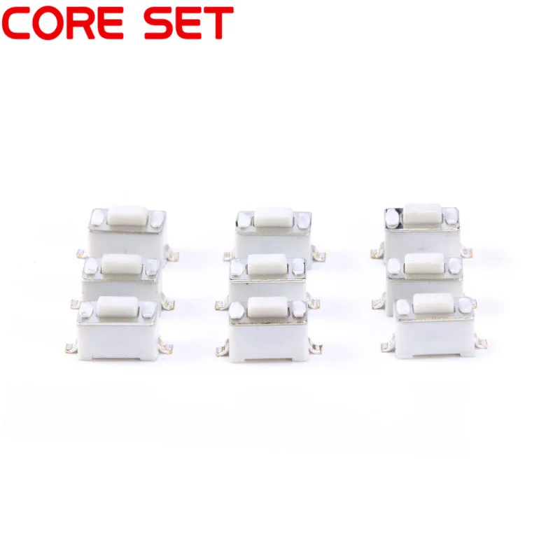 50 шт. тактильный Кнопочный микропереключатель 3x6x4 3 мм|smd switch|smd tact switchsmd push button switch |