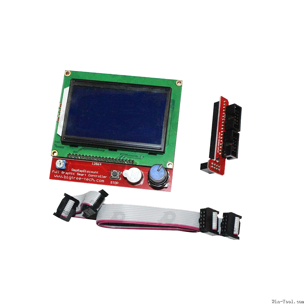 Запасные части для 3D принтера Reprap Ramps 1 4 комплект с Mega 2560 R3 + Heatbed MK2B ЖК контроллер