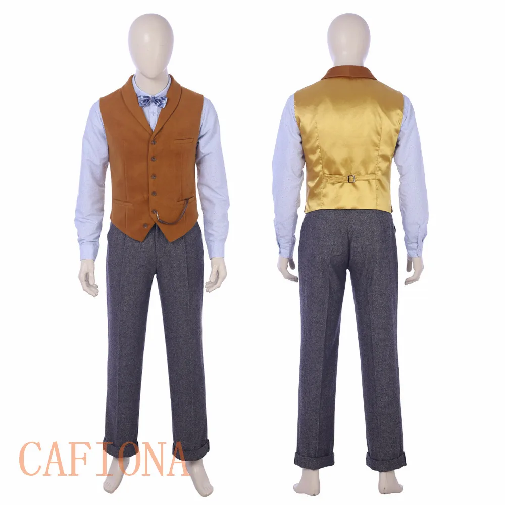 Костюм для косплея Cafiona фантастические животные и где их найти шерстяное пальто