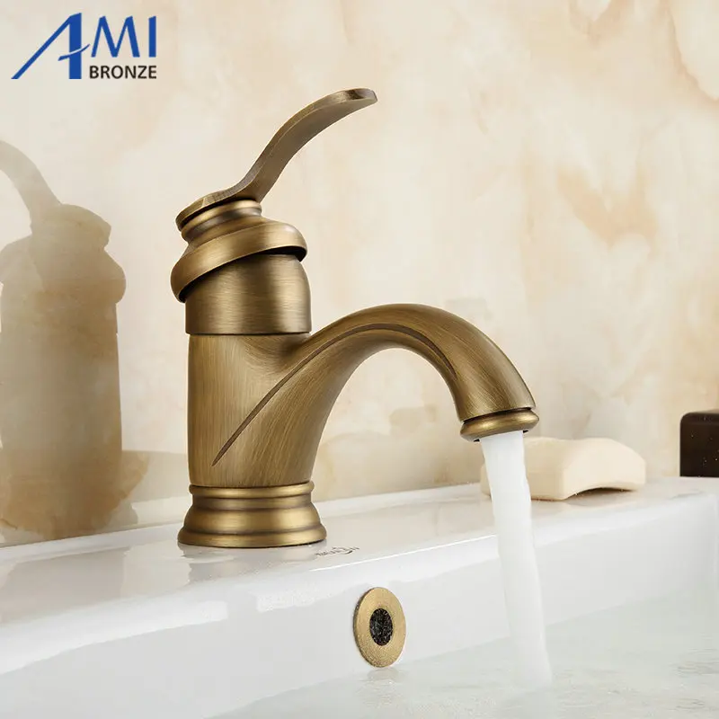 6 &quotантичный латунный смеситель кран для ванной раковины 9025A|basin mixer tap|mixer tapantique