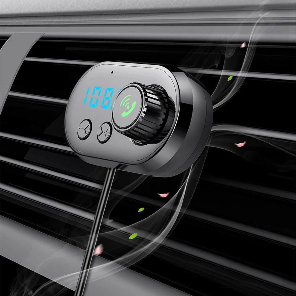 Car MP3 Bluetooth TF Player Q16 Aroma Purifier 3.1A Fast charger Kit modulator stereo Wireless Handsfree FM t | Автомобили и