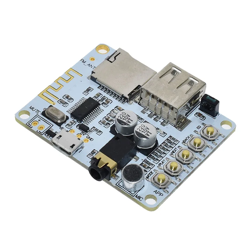 V5.0 V4.2 Bluetooth аудио приемник плата с USB TF слот для карты декодирования воспроизведения предусилитель выход 5 в беспроводной стерео музыкальный модуль