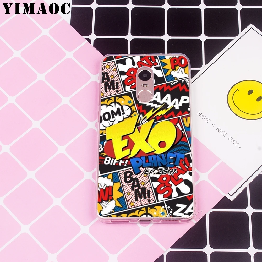 Чехол YIMAOC EXO из ТПУ для Xiaomi Redmi 6 4X 5A 4A S2 Note 4 5 Pro Plus Mi 8 9 SE A2 A1 MiX 2S MAX 3 |
