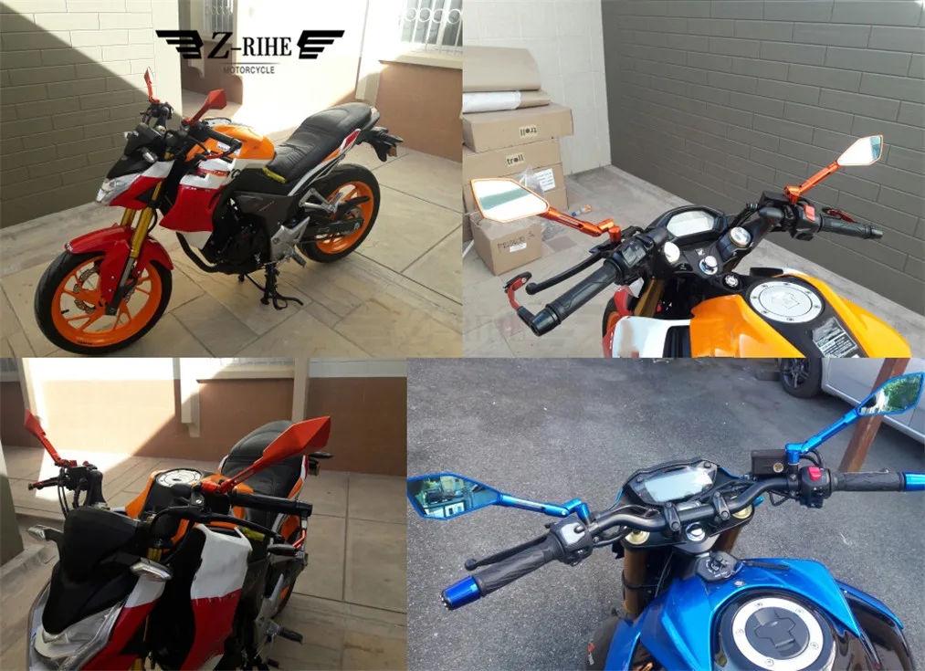 Мотоцикл заднего вида боковое зеркало аксессуары для мотоциклов комплект HONDA CB919