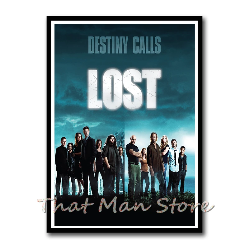 Картина из классического фильма потерянный белый картон Художественная печать