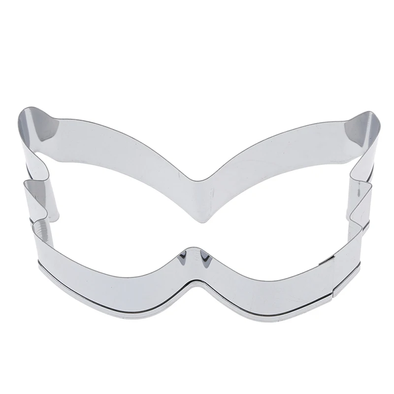 1 шт. Нержавеющая сталь вечерние маска печенья прессформы резец Fondant (сахарная)