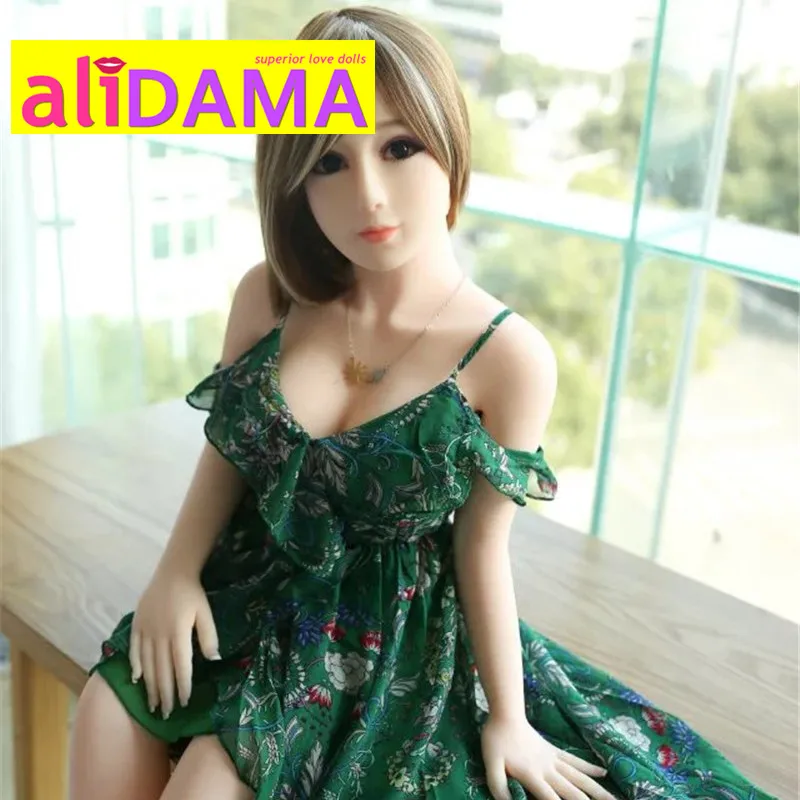 ALIDAMA 125 см (4.1ft) Голландский мини большая грудь реалистичный силиконовый Секс