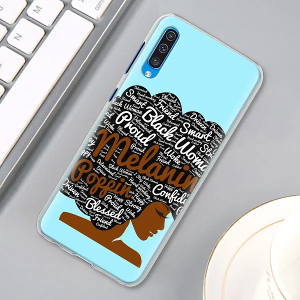 05 Меланина попсовое чехол КРЫШКА ДЛЯ samsung Galaxy A30 A40 A50 A70 A6 A8 плюс A7 A9 M30 чехол для телефона Coque - Цвет: 05