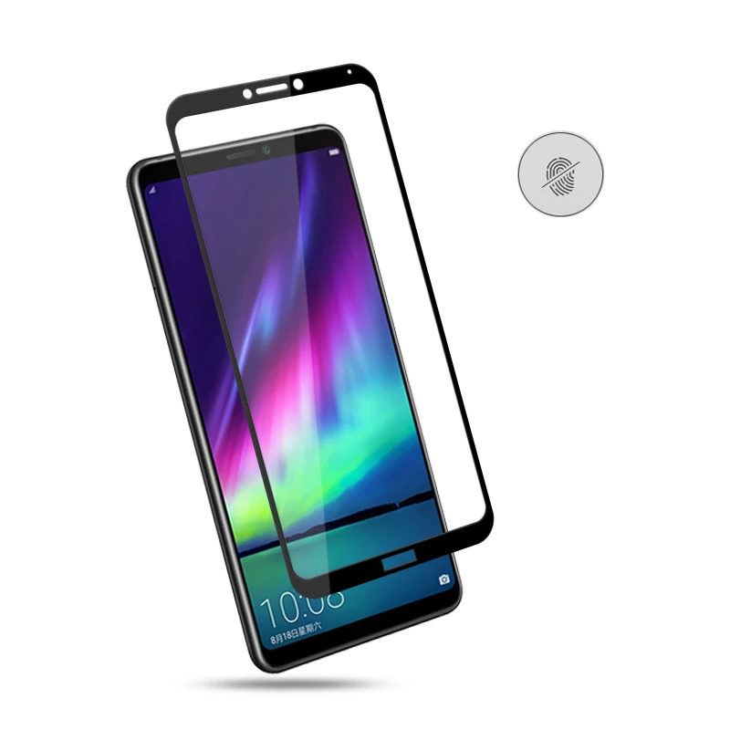 MOCOLO для huawei Honor Примечание 10 Стекло шелковая печать полный охват закаленное Экран