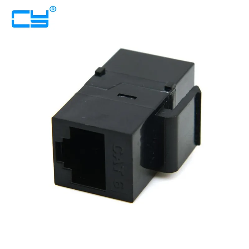 2 шт./партия UTP CAT6 Трапецеидальный соединитель RJ45 Женский Keystone встроенный