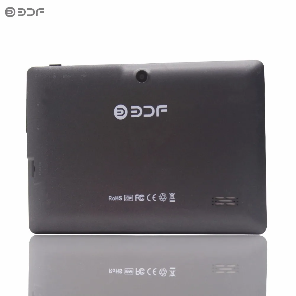BDF детский планшет 7 дюймов планшетный ПК Android 4 четырехъядерный 512 МБ + 8 ГБ 1024*600 LCD