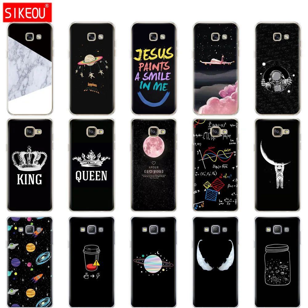 Силиконовый чехол для Samsung Galaxy A3 A5 A7 2016 2017 Coqa A500 A510 A520 A300 A310 A320 A700 A710 A720